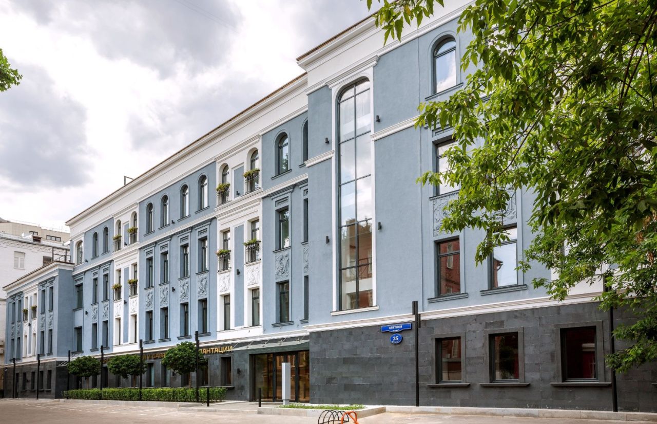 фасад дома, здание по адресу г Москва, Цветной б-р, д 25 стр 5